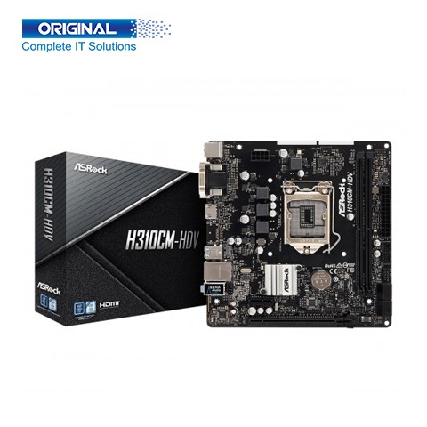 Asrock H310CM-HDV Intel 9th Gen Micro ATX Motherboard