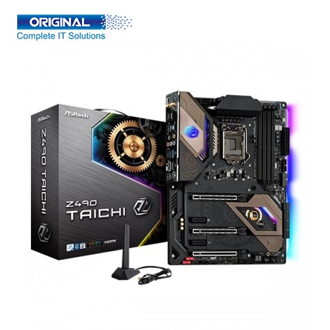 ASRock Z490 Taichi 10th Gen and 11th Gen ATX Motherboard