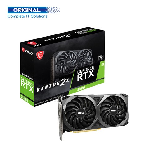 MSI GEFORCE RTX 3060 VENTUS 2X OC 12GB Graphics Card (Bundle With PC)