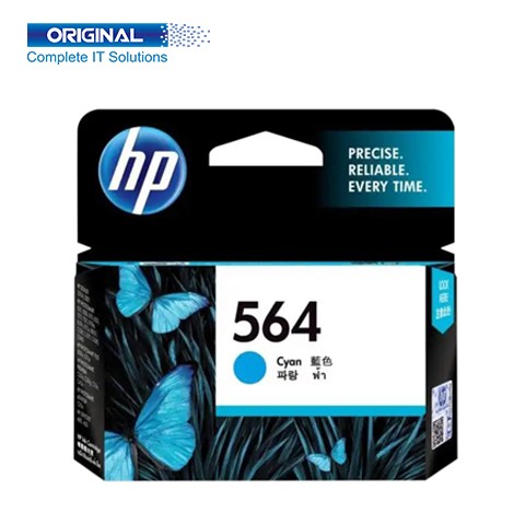 HP 564 Cyan Original Ink Cartridge (CB318WN)