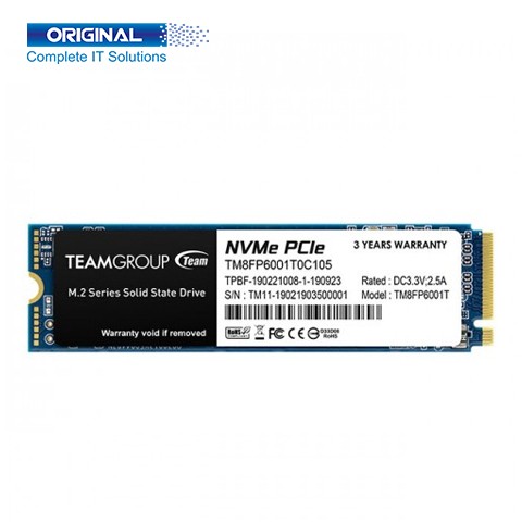 TEAM MP33 512GB M.2 2280 PCIe NVMe SSD