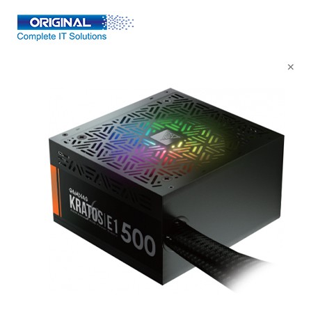 Gamdias Kratos E1-500 500 Watt RGB Power Supply