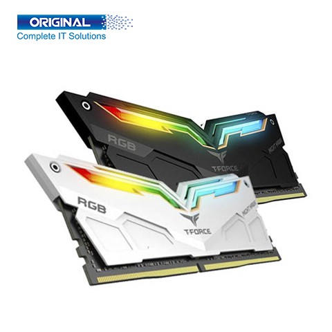 Team NIGHT HAWK 8GB 3600MHz RGB DDR4 Desktop Ram