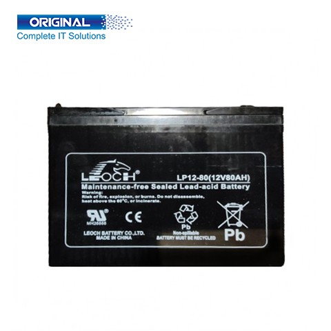 Leoch LP12-80 (12V 80Ah) Sealed Lead Acid Battery