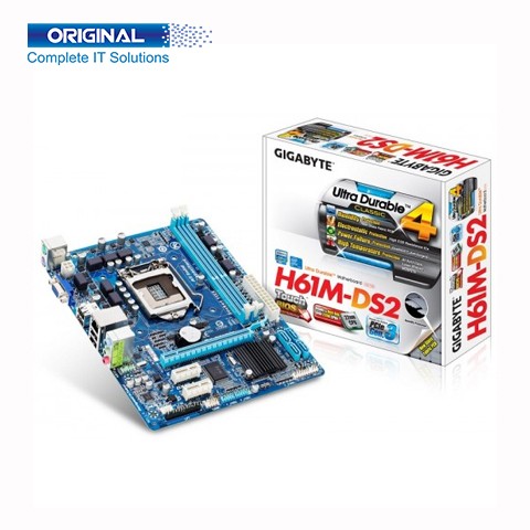 Gigabyte GA-H61M-DS2 DDR3 3rd Gen Intel Motherboard