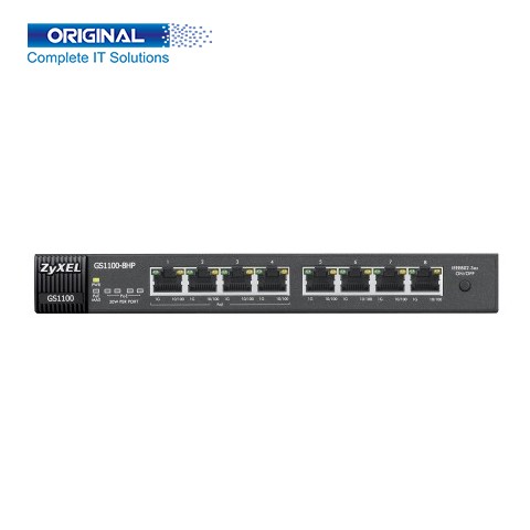 Zyxel GS1100-8HP 8port Unmanaged PoE Switch