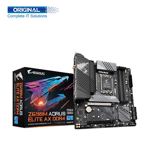 Gigabyte Z690M AORUS ELITE AX DDR4 ATX Motherboard