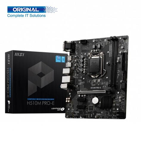 MSI H510M PRO-E 10th & 11th Gen Mirco-ATX Motherboard