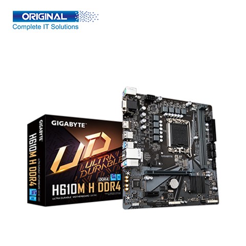 Gigabyte H610M H DDR4 12th Gen Micro Atx Motherboard