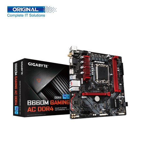 Gigabyte B660M Gaming AC 12th Gen Micro ATX Motherboard