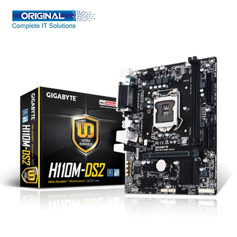 Gigabyte GA-H110M-DS2 Intel Micro ATX Motherboard