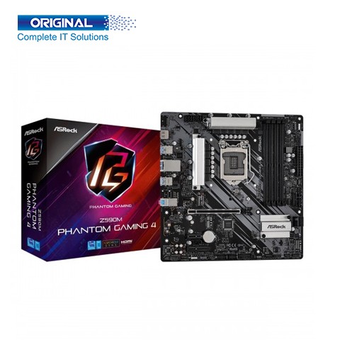 ASRock Z590M Phantom Gaming 4 10th and 11th Gen ATX Motherboard