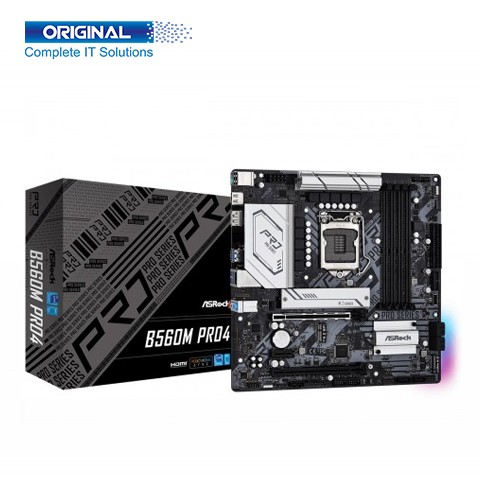 ASRock B560M Pro4 10th/11th Gen Micro ATX Motherboard