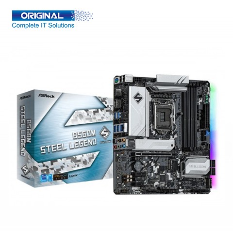 ASRock B560M Steel Legend 10th/11th Gen Micro ATX Motherboard