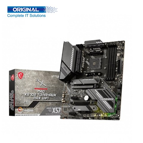 MSI MAG X570S TOMAHAWK MAX WiFi AMD AM4 ATX Motherboard