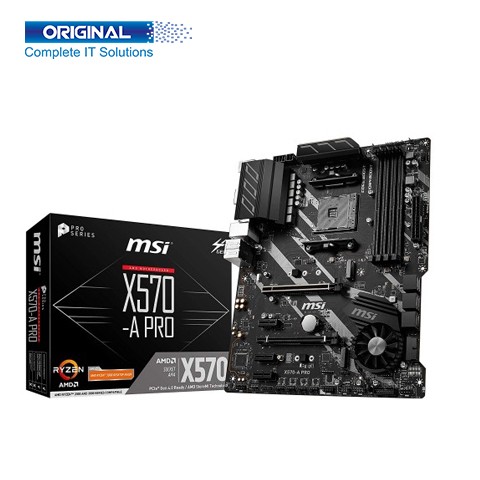 MSI X570-A Pro DDR4 AMD AM4 ATX Motherboard