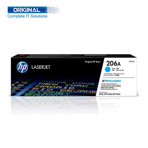 HP 206A Cyan Original Color LaserJet Toner (W2111A)