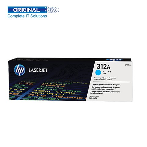 HP 312A Cyan Original LaserJet Toner-CF381A