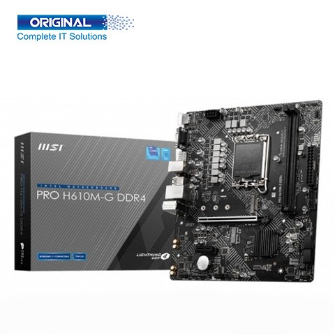 MSI PRO H610M-G 12th Gen DDR4 Mirco ATX Motherboard