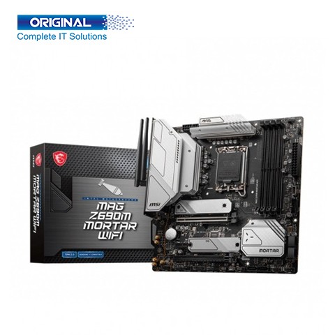 MSI MAG Z690M MORTAR WIFI DDR5 12th Gen M-ATX Motherboard