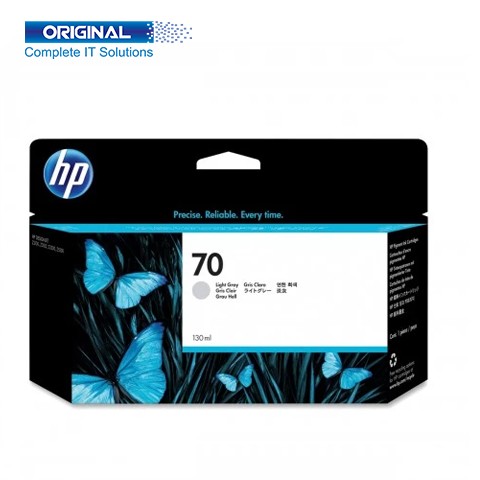 HP 70 130-ml Light Gray DesignJet Ink Cartridge C9451A
