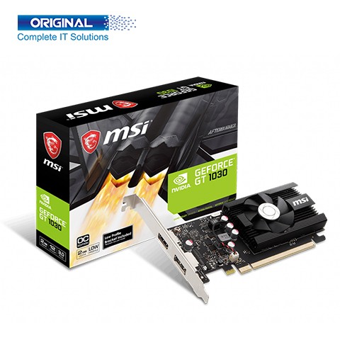 MSI GeForce GT 1030 2GD4 LP OC 2GB Graphics Card