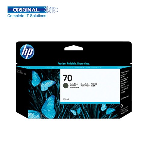 HP 70 130-ml Matte Black DesignJet Ink Cartridge