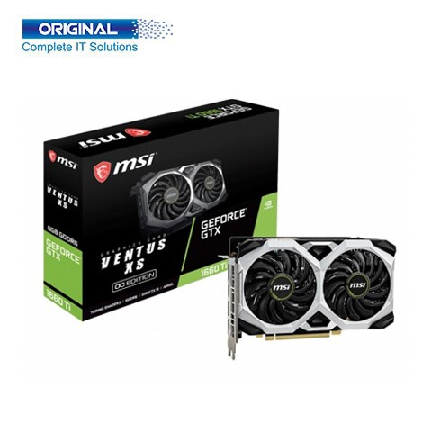 MSI GeForce GTX 1660 Ti VENTUS XS OC 6GB Graphics Card