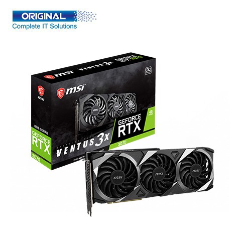 MSI GeForce RTX 3070 VENTUS 3X 8G OC LHR GDDR6 Graphics Card