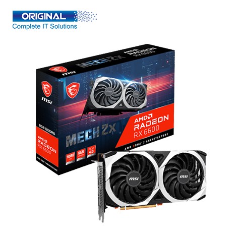 MSI Radeon RX 6600 MECH 2X 8G GDDR6 Graphics Card