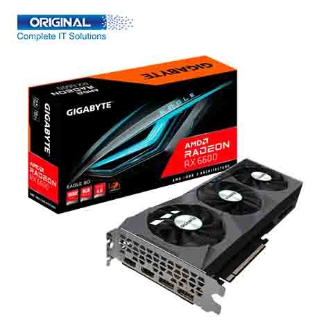 Gigabyte Radeon RX 6600 EAGLE 8G 8GB GDDR6 Graphics Card