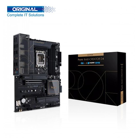 ASUS ProArt B660-CREATOR D4 12th Gen ATX Motherboard