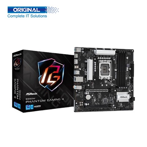 ASRock B660M Phantom Gaming 4 12th Gen Micro ATX Motherboard