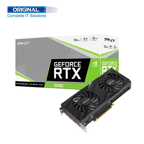 PNY GeForce RTX 3060 12GB VERTO Dual Fan GDDR6 Graphics Card