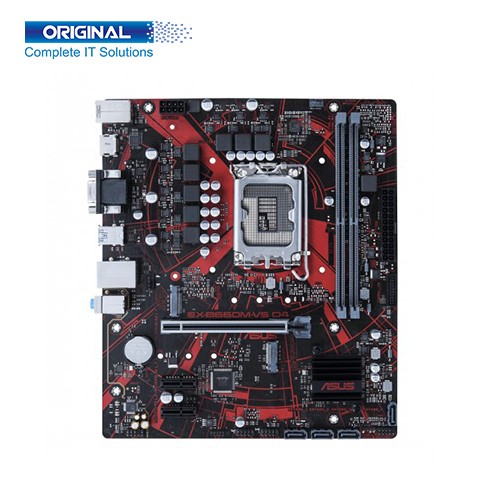 ASUS EX-B660M-V5 D4 12th Gen M-ATX Motherboard