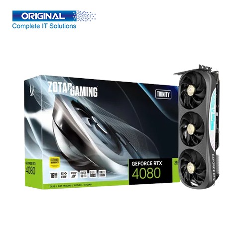 ZOTAC GAMING GeForce RTX 4080 16GB Trinity GDDR6X Graphics Card