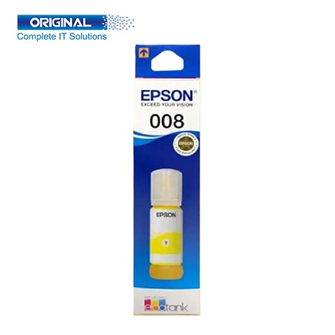 Epson 008 Yellow Original Ink Bottle (C13T06G400)