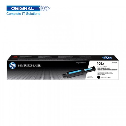 HP 103A Black Original Neverstop Laser Toner Reload Kit (Single Pack)
