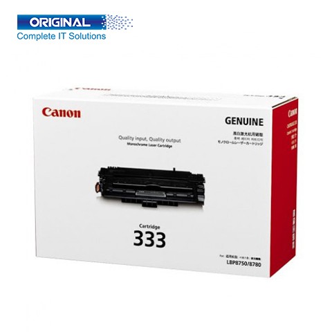 Canon 333 Black Original Laser Toner