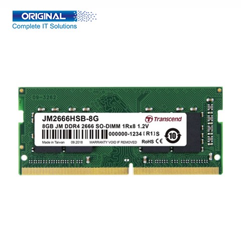 Transcend JetRAM 8GB DDR4 2666MHz Laptop Ram