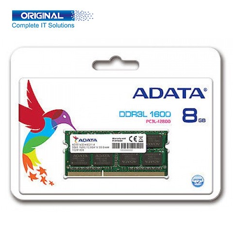 Adata 8GB DDR3L 1600MHz Laptop RAM
