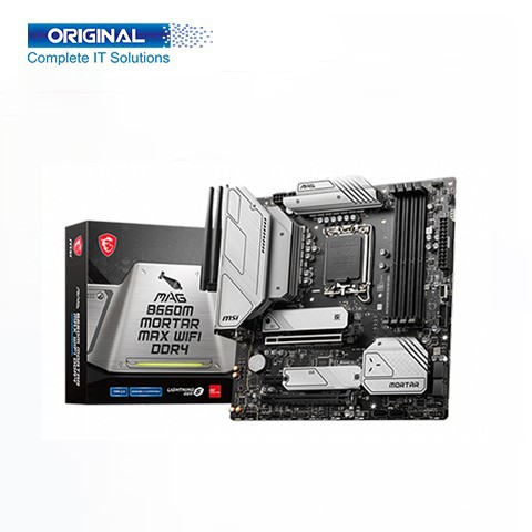 MSI MAG B660M MORTAR MAX WIFI 12th Gen DDR4 Motherboard