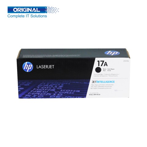 HP 17A Black Original LaserJet Toner  (CF217A)