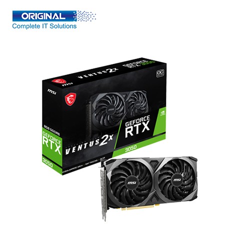 MSI GeForce RTX 3050 VENTUS 2X 8G OC GDDR6 Graphics Card