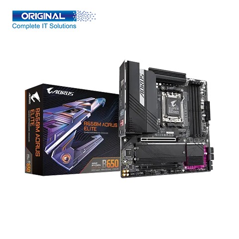 Gigabyte B650M AORUS ELITE AMD AM5 Micro ATX Motherboard