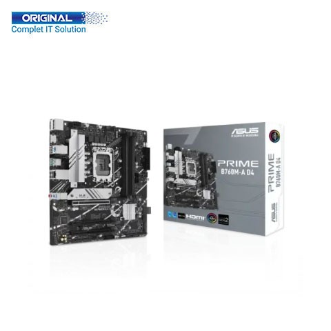 Asus PRIME B760M-A D4 12th & 13th Gen mATX Motherboard