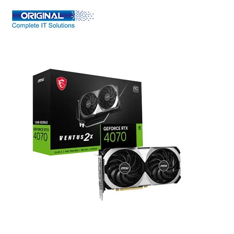 MSI GeForce RTX 4070 VENTUS 2X 12GB OC Graphics Card