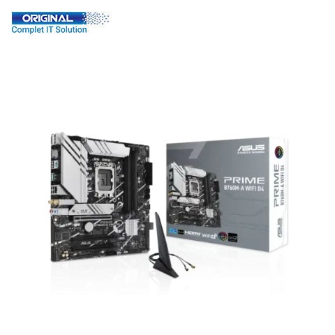 Asus PRIME B760M-A WIFI D4 12th & 13th Gen mATX Motherboard