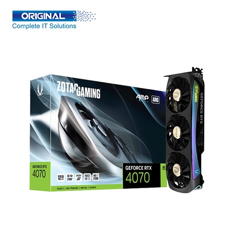 ZOTAC GAMING GeForce RTX 4070 AMP AIRO 12GB GDDR6X Graphics Card