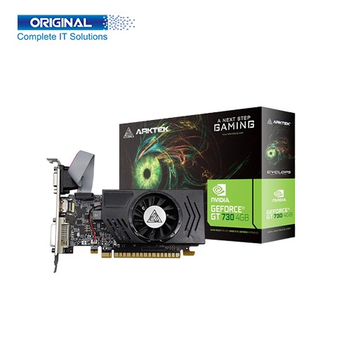 ARKTEK GeForce GT730 4GB DDR3 Low Profile Graphics Card